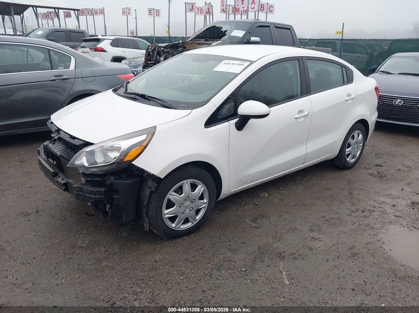 Vin: knadm4a31h6104234, lot: 45027996, kia rio lx 20172
