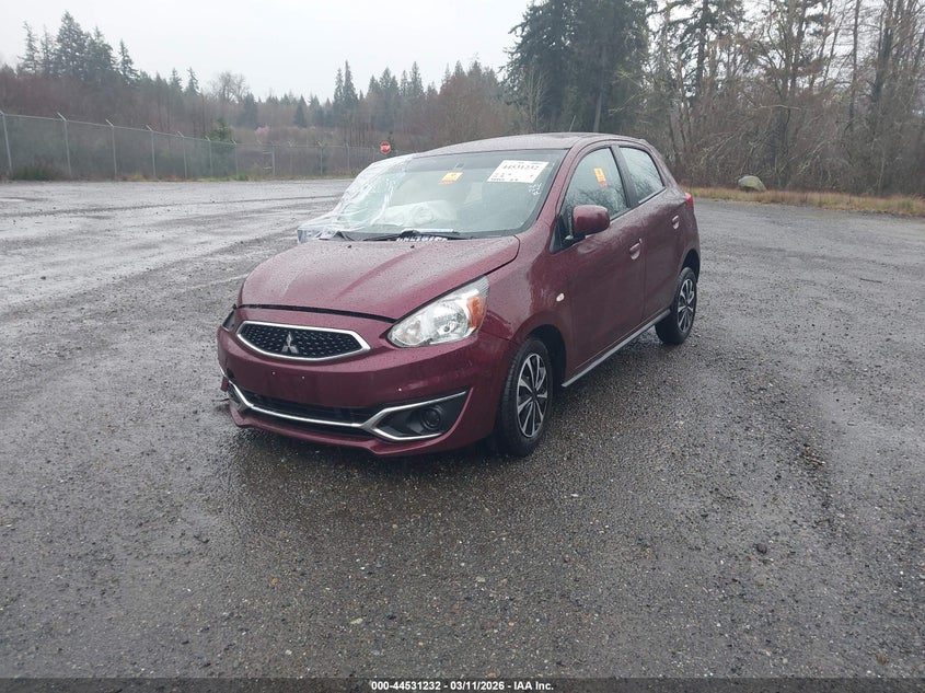 Vin: ml32a3hj1jh001829, lot: 45028023, mitsubishi mirage es 20182