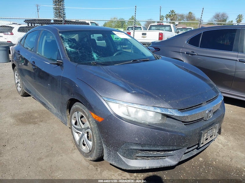 VIN 2HGFC2F56JH516491 2018 HONDA CIVIC LX