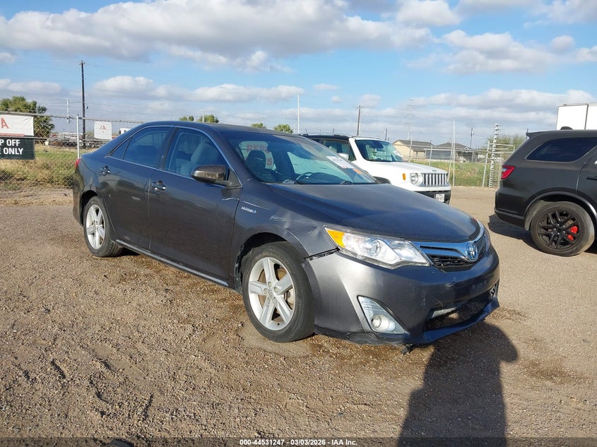 4T1BD1FKXCU014654 2012 Toyota Camry Hybrid Le auction photo 1