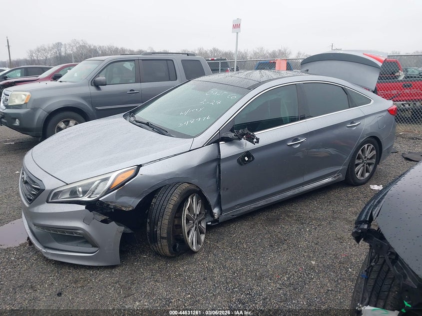 2016 Hyundai Sonata Limited 5NPE34AF3GH348976 photo 1