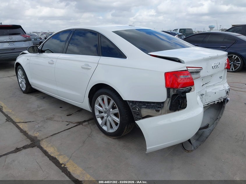 Vin: wauggafc9dn080616, lot: 45028071, audi a6 3.0t premium 20133