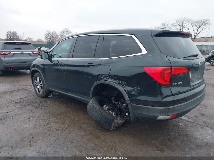 Vin: 5fnyf6h82gb058055, lot: 45028198, honda pilot ex-l 20163