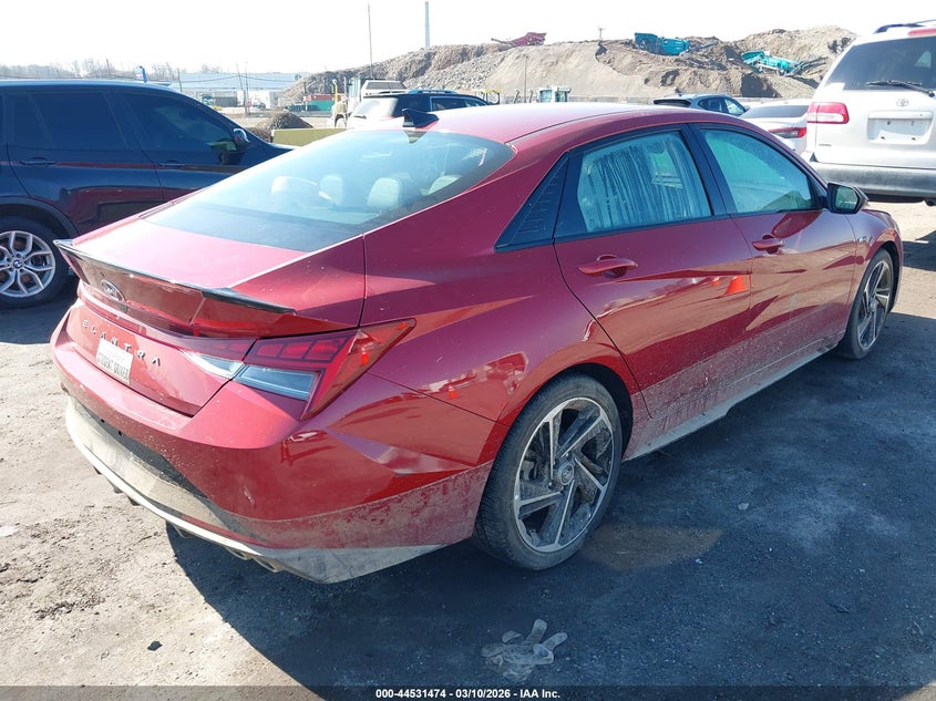 VIN KMHLR4AF1PU589619 2023 HYUNDAI ELANTRA N LINE