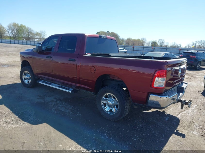 Vin: 3c6ur5cj6rg162028, lot: 45028354, ram 2500 tradesman  4x4 6'4 box 20243