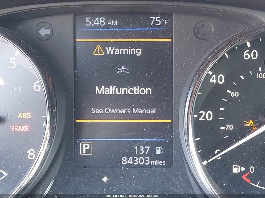 2019 Nissan Rogue Sv VIN: KNMAT2MT3KP545261 Lot: 44531578