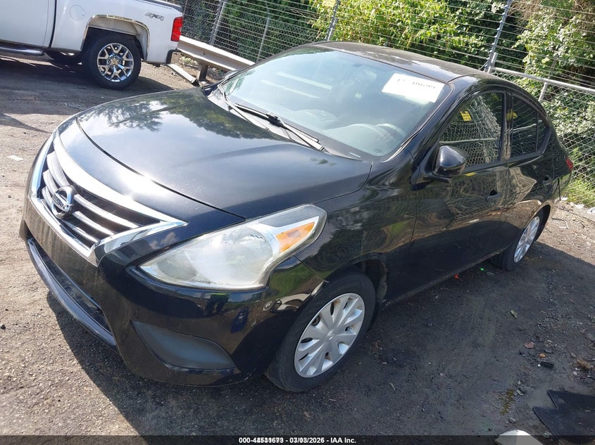 2016 NISSAN VERSA SEDAN 1.6L I-4 DOHC, VVT, 109HP