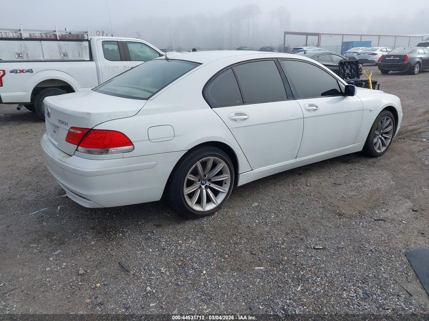 2007 BMW 750I