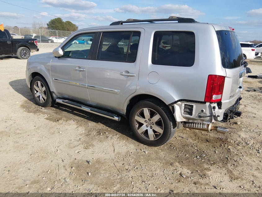 Vin: 5fnyf3h94fb008439, lot: 45028515, honda pilot touring 20153