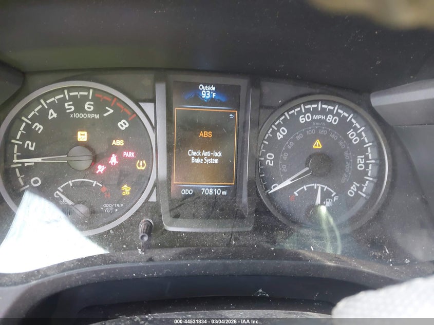 2022 Toyota Tacoma Trd Off Road VIN: 3TYCZ5AN5NT085453 Lot: 44531834