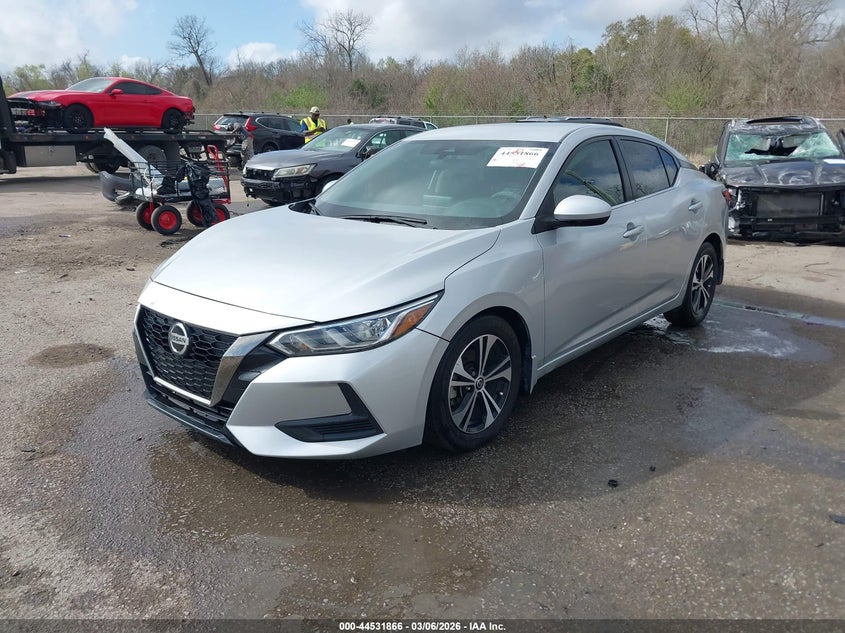 2022 Nissan Sentra Sv Xtronic Cvt