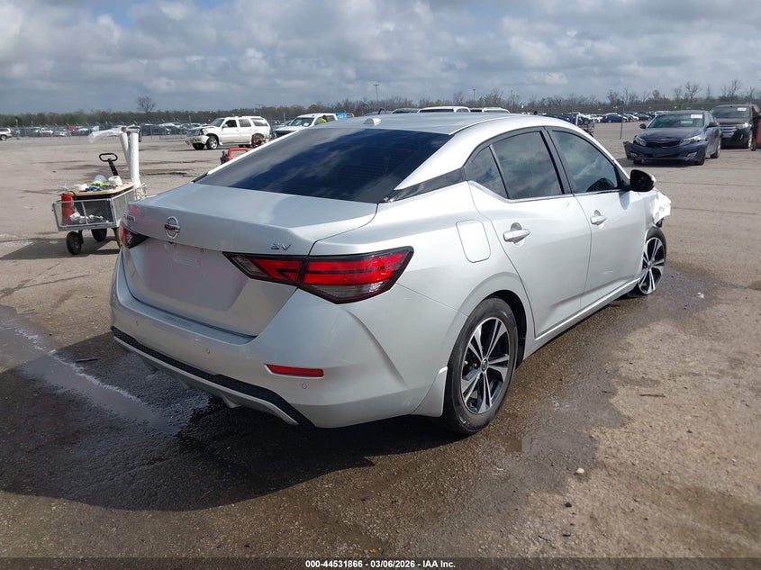 2022 Nissan Sentra Sv Xtronic Cvt