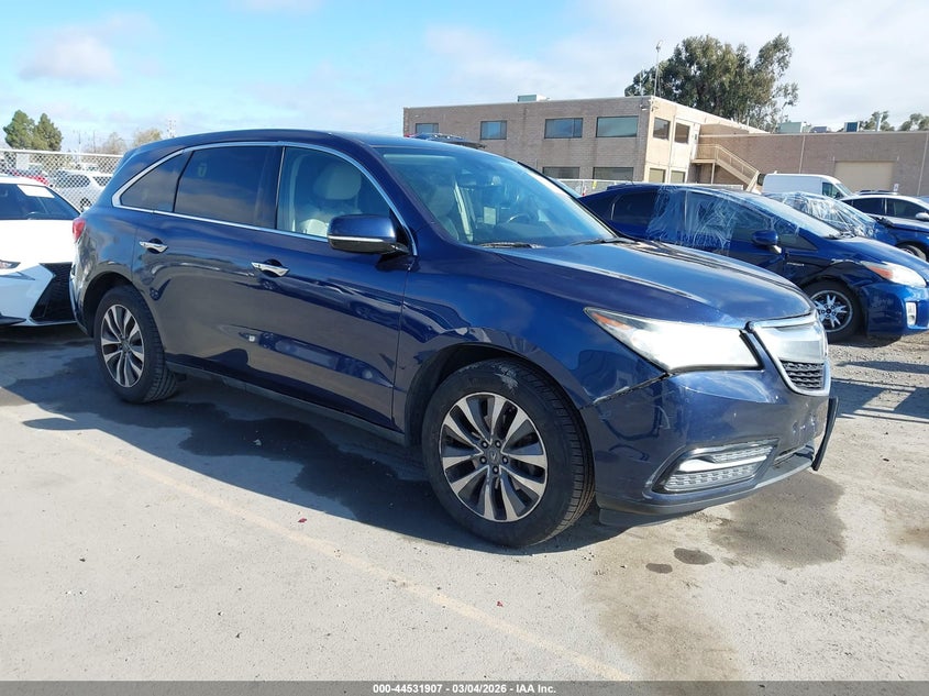 2015 Acura Mdx Technology Package