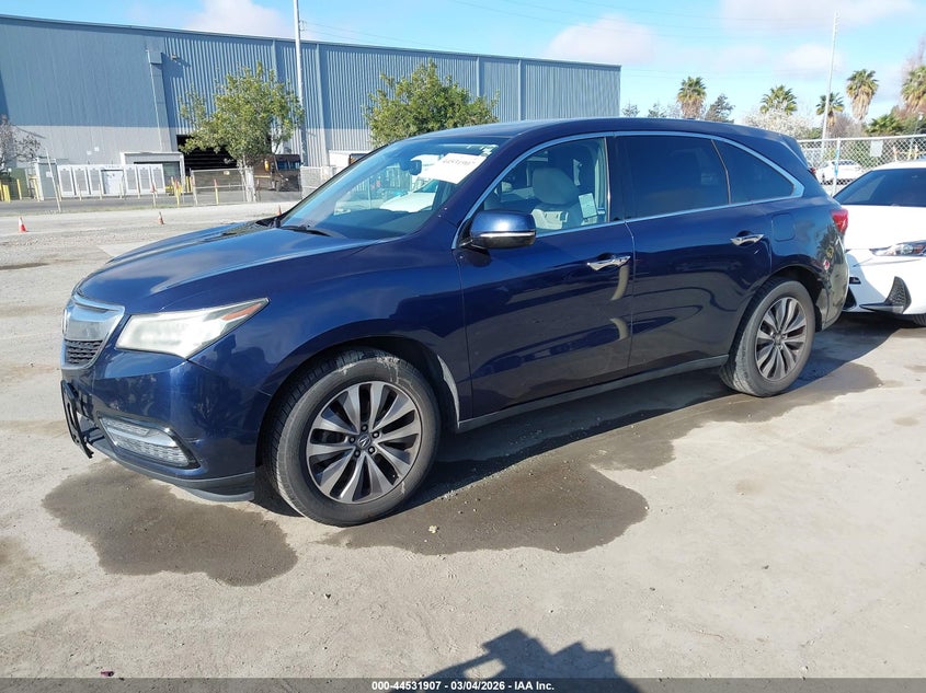 2015 Acura Mdx Technology Package