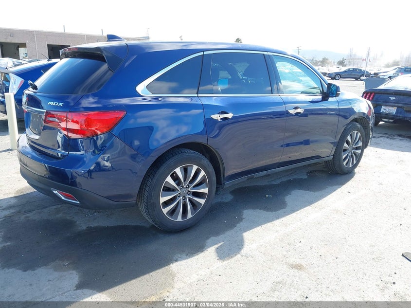 2015 Acura Mdx Technology Package