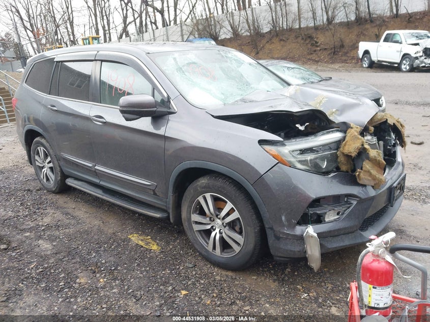 Vin: 5fnyf6h78gb017694, lot: 45028699, honda pilot ex-l 2016 img_1
