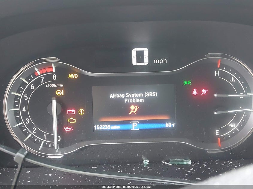 2016 HONDA PILOT auction photo 7