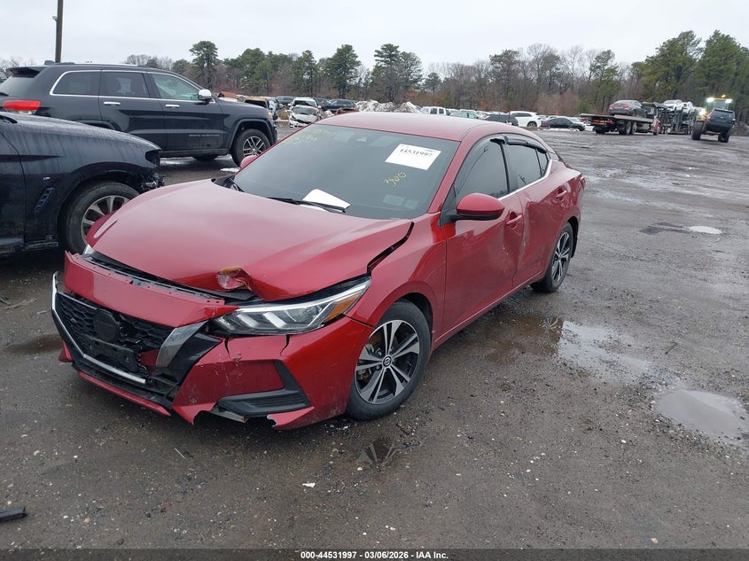 2022 Nissan Sentra Sv Xtronic Cvt
