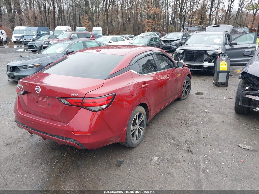 2022 Nissan Sentra Sv Xtronic Cvt