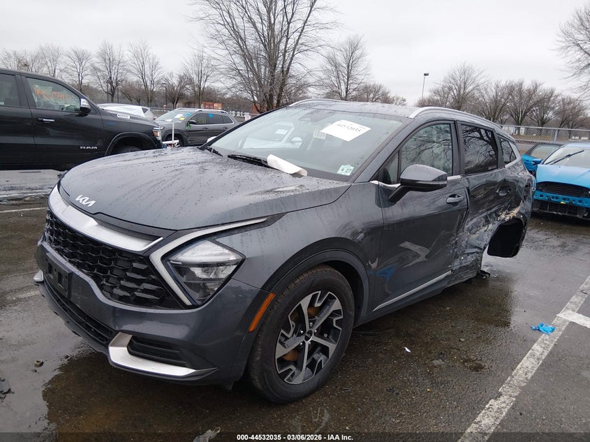 2023 KIA SPORTAGE HYBRID auction photo 2
