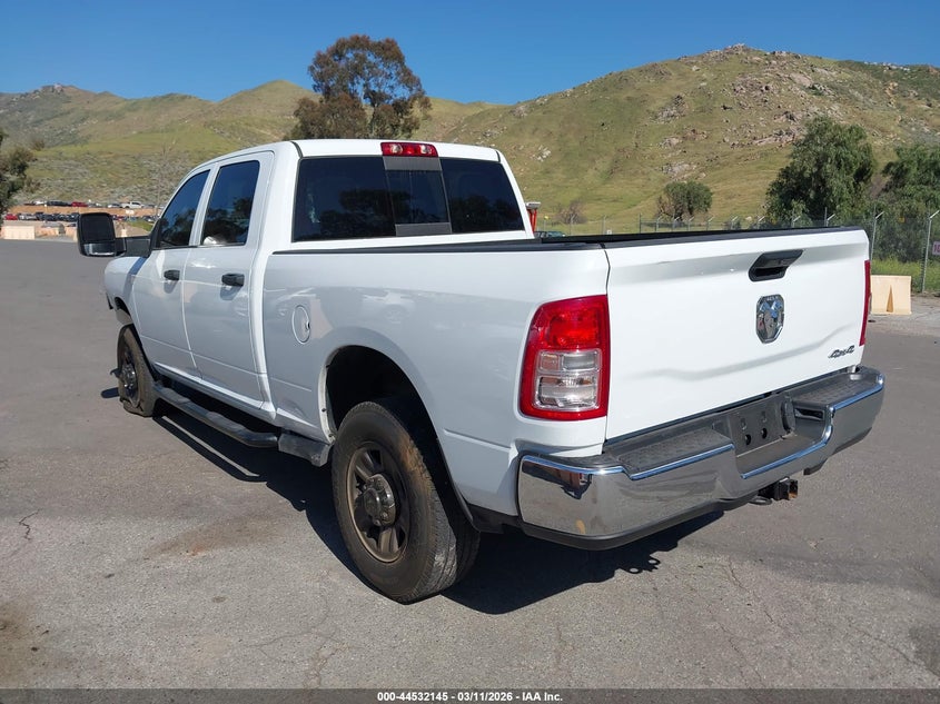 Vin: 3c6ur5cj2rg163340, lot: 45028936, ram 2500 tradesman  4x4 6'4 box 20243