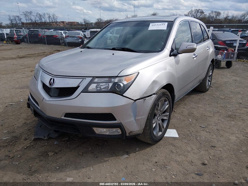 2013 Acura Mdx Advance Package