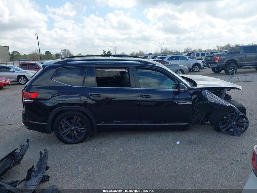 2021 Volkswagen Atlas 3.6L V6 Se W/Technology R-Line VIN: 1V2PR2CA8MC523421 Lot: 44532291