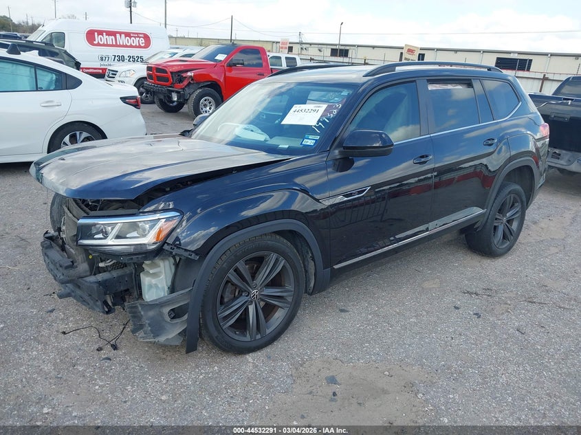2021 Volkswagen Atlas 3.6L V6 Se W/Technology R-Line