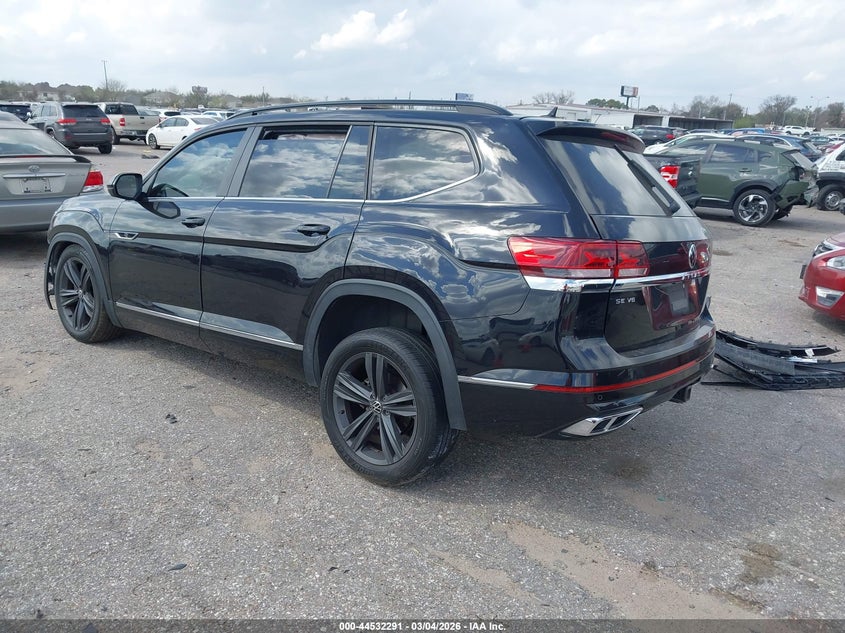 2021 Volkswagen Atlas 3.6L V6 Se W/Technology R-Line