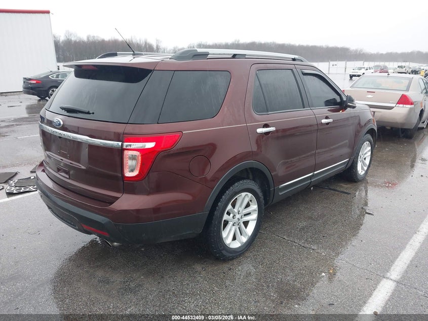 1FMHK7D89CGA61201 2012 Ford Explorer 3.5 Xlt brown