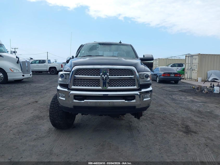 2018 Ram 3500 Ram Laramie 4X4 8' Box grey Lot 111044532410 Vin 3C63R3JLXJG103797