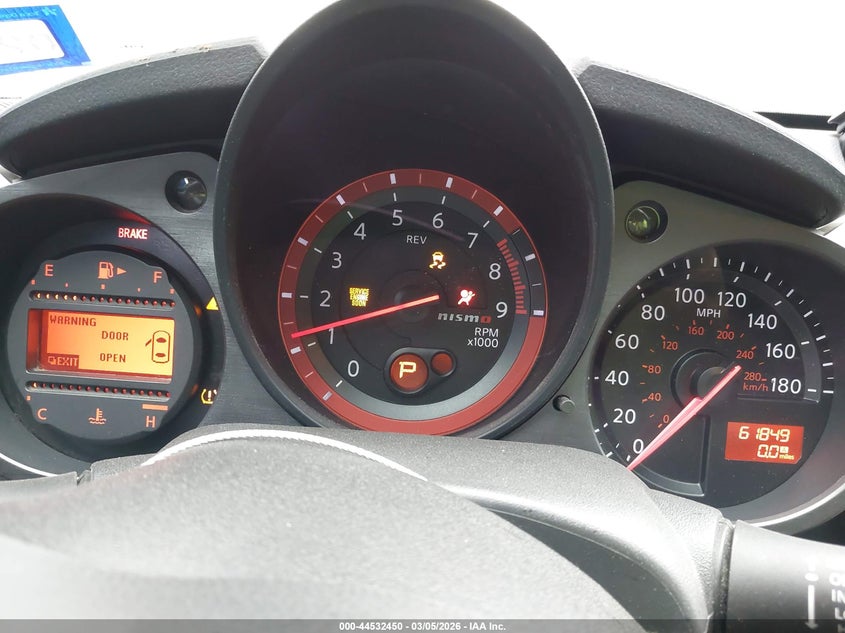 2016 Nissan 370Z Nismo Tech VIN: JN1AZ4EH9GM935992 Lot: 44532450