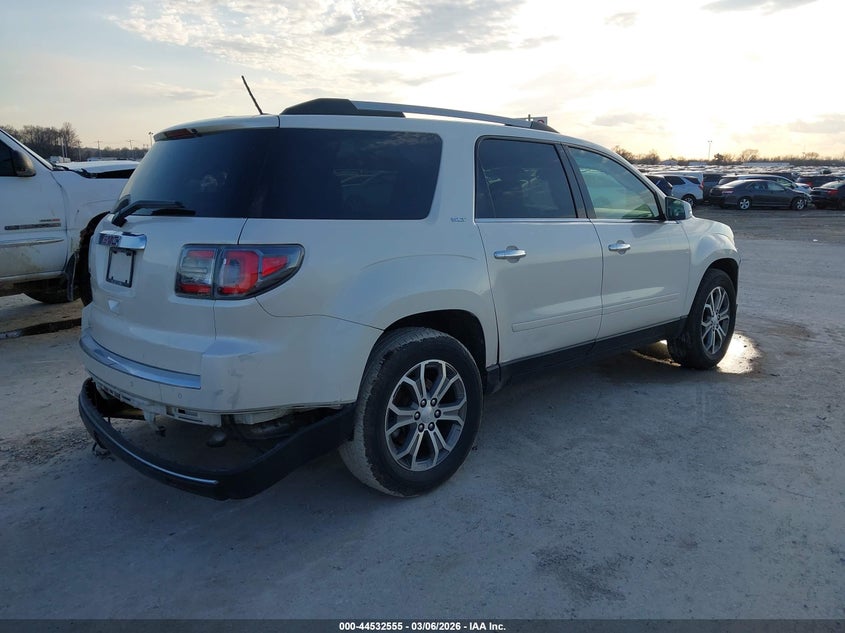 Vin: 1gkkrskd3dj165619, lot: 45029346, gmc acadia slt-2 20134