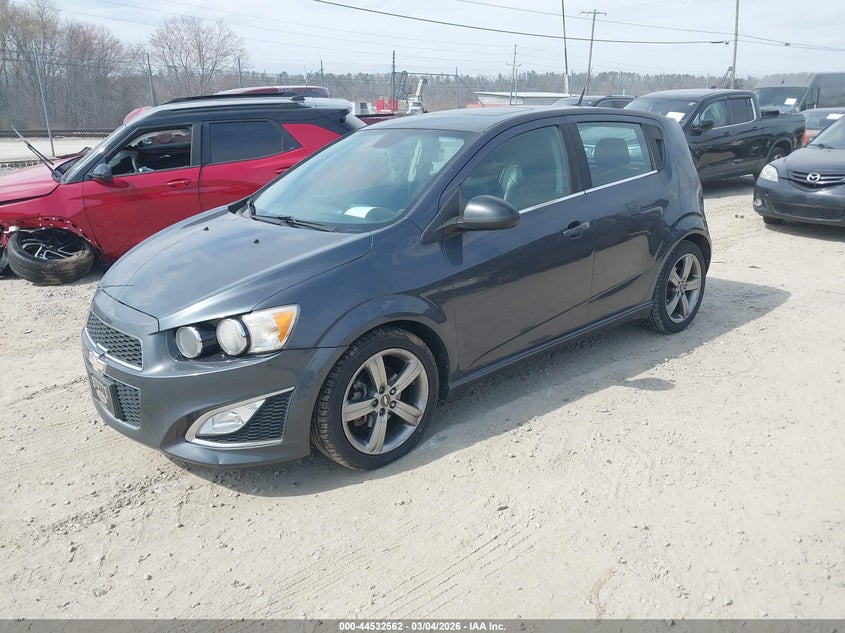 2013 Chevrolet Sonic Rs Auto