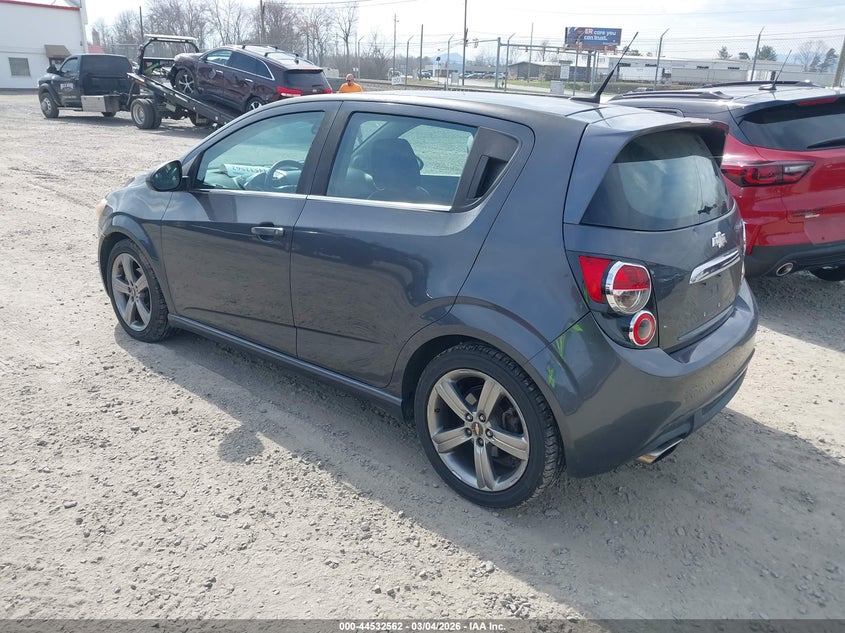 2013 Chevrolet Sonic Rs Auto