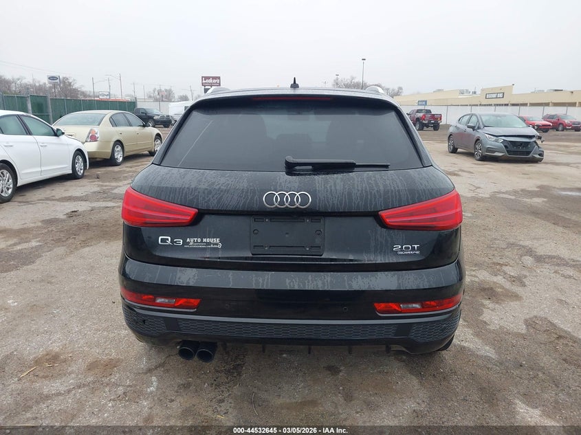AUDI Q3 2016 VIN WA1GFCFS5GR005721