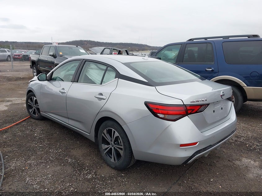2023 Nissan Sentra Sv Xtronic Cvt
