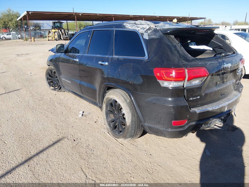 Vin: 1c4rjfcg3fc639495, lot: 45029841, jeep grand cherokee overland 20153