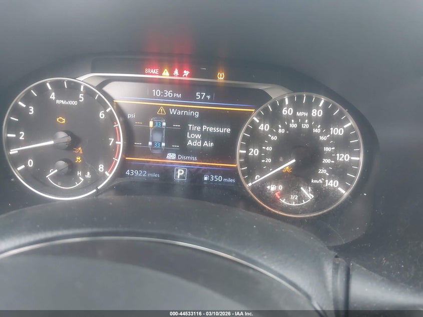VIN 1N4BL4CV2NN406604 2022 NISSAN ALTIMA SR FWD