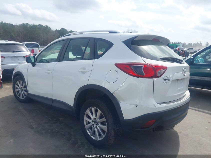 Vin: jm3ke2by4g0752553, lot: 45030052, mazda cx-5 sport 20163