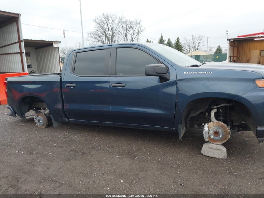 2021 CHEVROLET SILVERADO 1500 2.7L I-4 DI, DOHC, V(VIN: 3GCPWBEK2MG190548