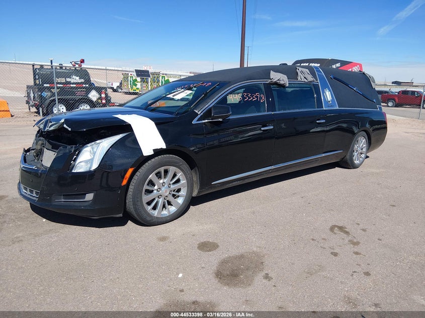 Vin: 2gexg7u3xf9500728, lot: 45030191, cadillac xts b9q coachbuilder funeral coach 20152