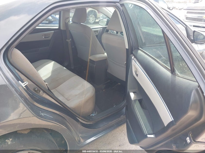 2015 TOYOTA COROLLA SEDAN 1.8L I-4 DOHC, VVT, 132HP