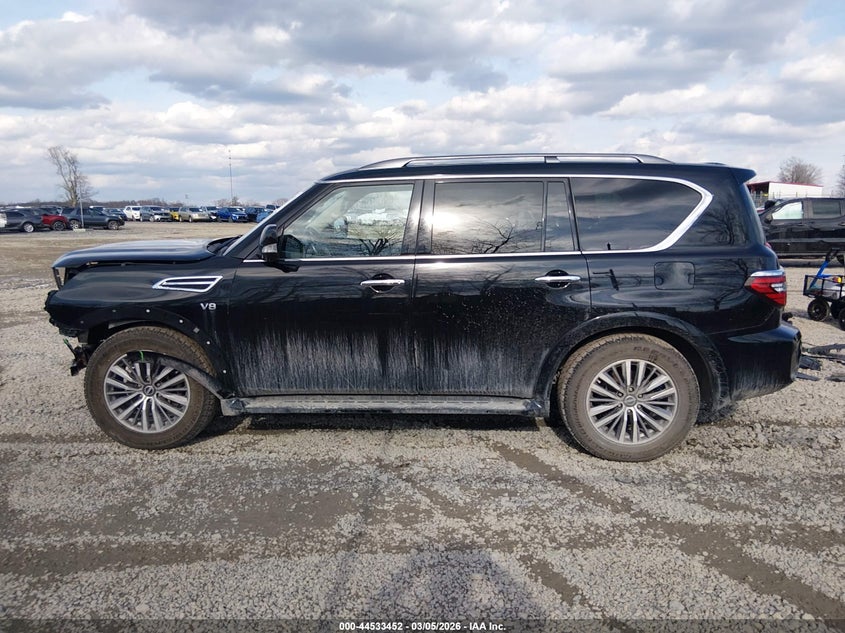 2021 Nissan Armada Sl 4Wd VIN: JN8AY2BB3M9792822 Lot: 44533452