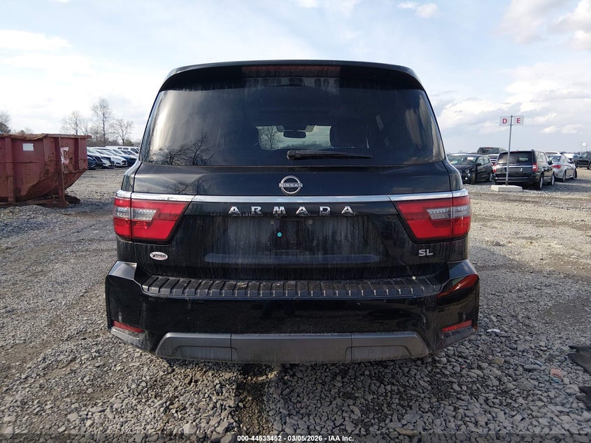 2021 Nissan Armada Sl 4Wd VIN: JN8AY2BB3M9792822 Lot: 44533452