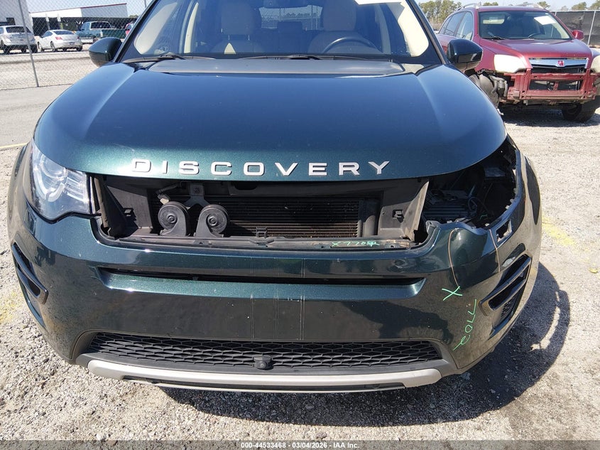 2017 Land Rover Discovery Sport Hse VIN: SALCR2BGXHH646600 Lot: 44533468