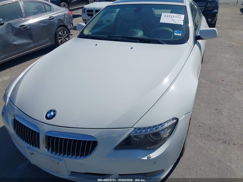 2008 BMW 650I VIN: WBAEA53528CV85145 Lot: 44533731