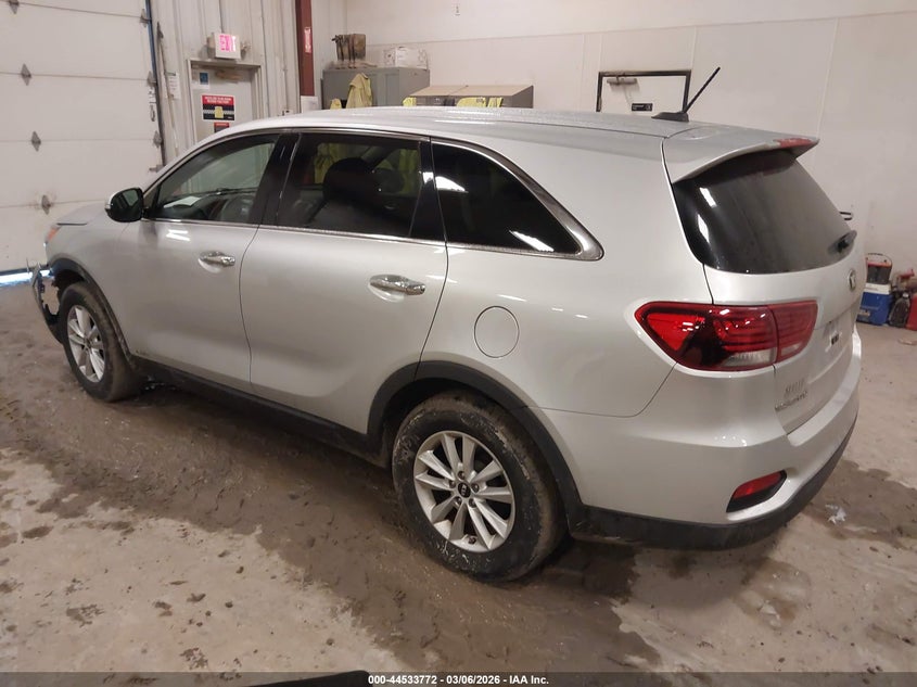 Vin: 5xypgda32lg656354, lot: 45030563, kia sorento 2.4l lx 20203