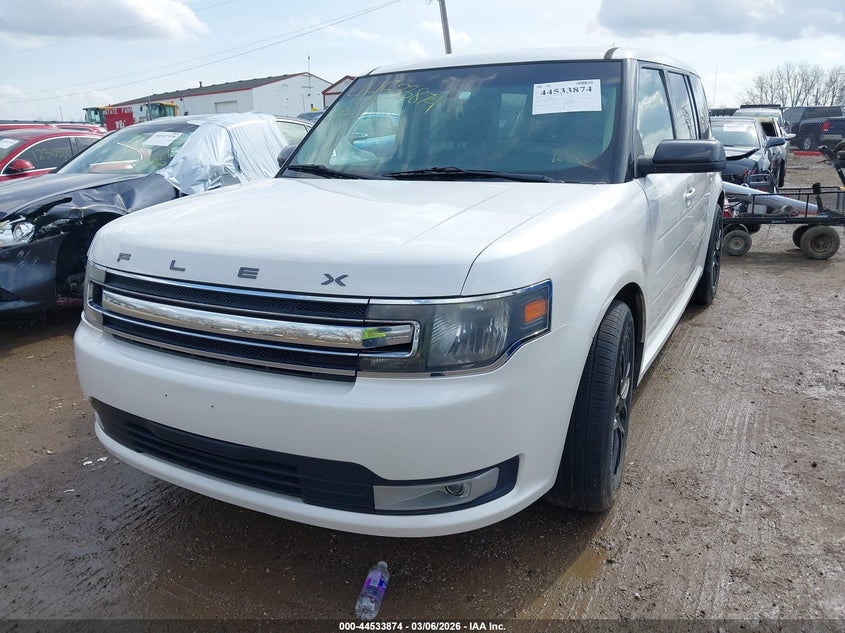 Vin: 2fmgk5c82ebd40520, lot: 45030665, ford flex sel 20142