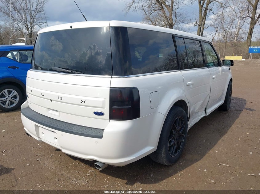 Vin: 2fmgk5c82ebd40520, lot: 45030665, ford flex sel 20144